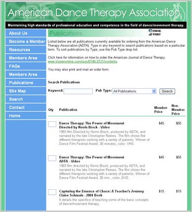 American Dance Therapy Association