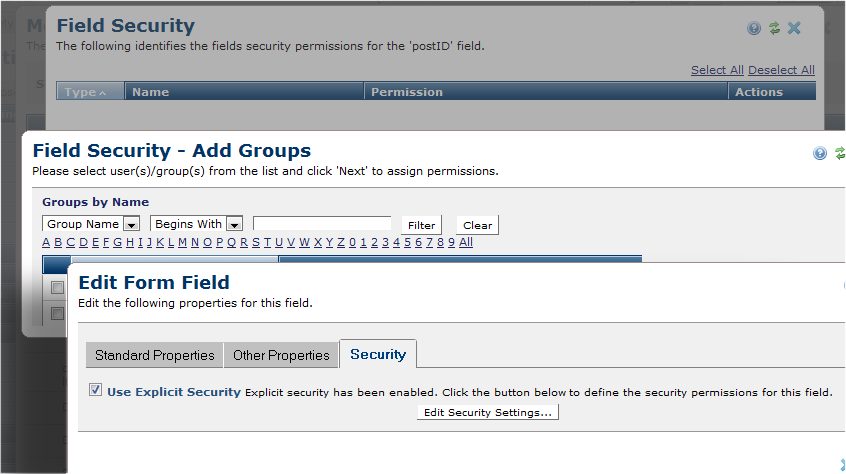 Field-level Security