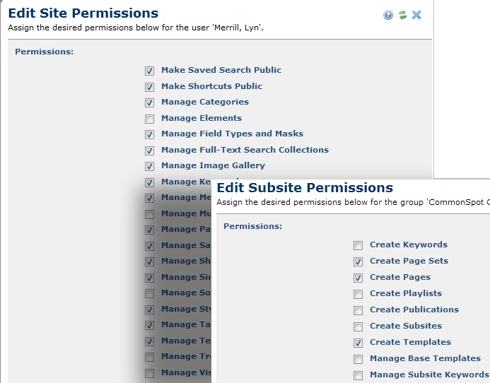 Distributed Site and Subsite Administration